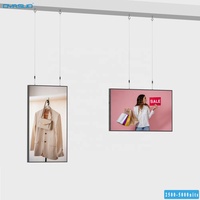 Restoran Toko supermarket toko ultra FHD 4K kecerahan tinggi jendela penanda digital menghadap layar lcd