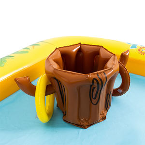 <span class=keywords><strong>สระ</strong></span>ว่ายน้ำเป่าลมสำหรับเด็กพร้อมสไลเดอร์ลายสัตว์ - Product Image 3