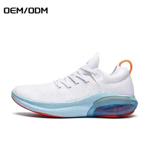 Wholesale Custom Logo Breathable Unique Sole Design Jogging Unisex Sneaker Men's Running Shoes Air