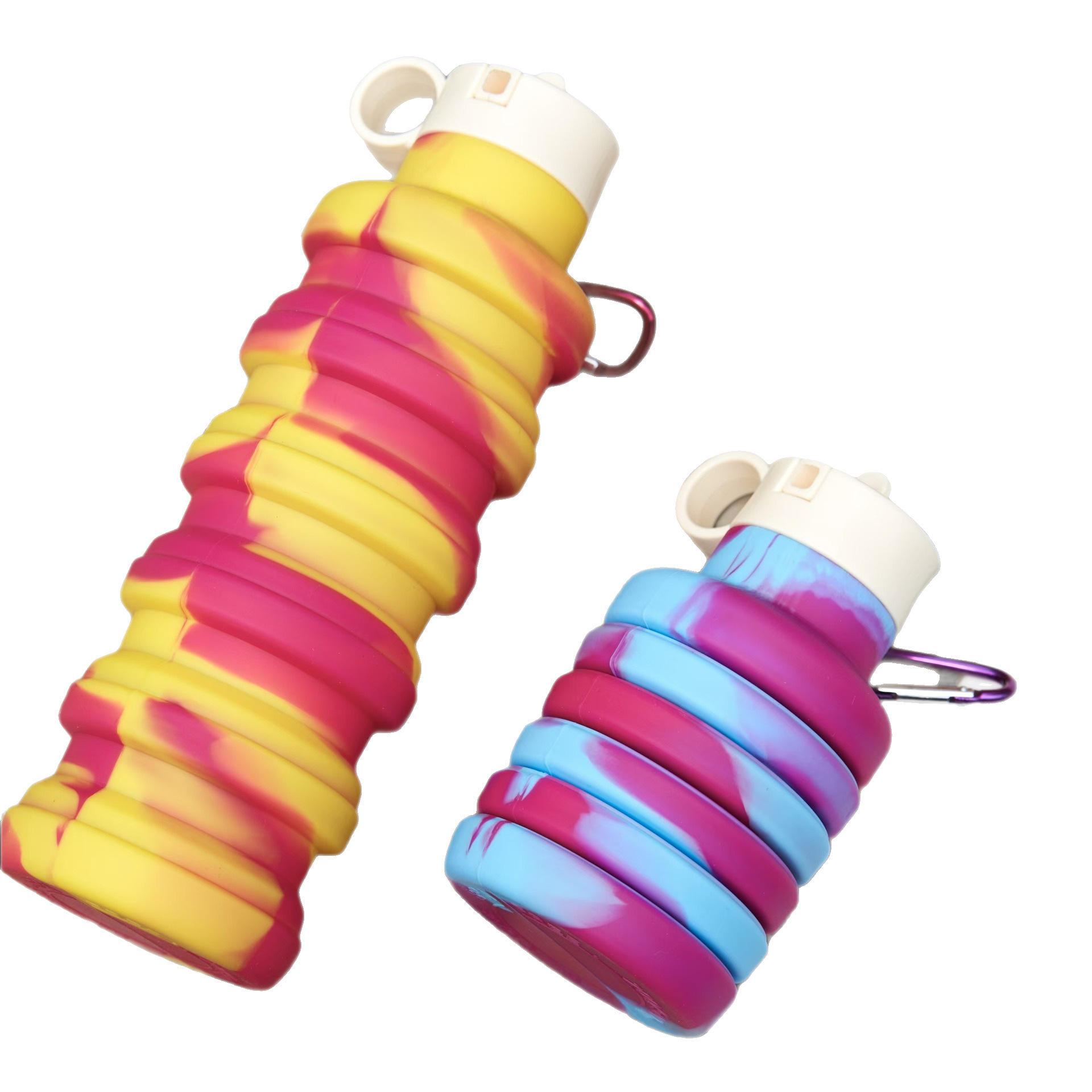 Silikon-PP-Faltbare Teleskop-Sportflasche für Outdoor und Reisen****^^^^ https://www.siboasi.com