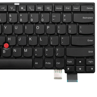Clavier LED noir avec TrackPoint, style ThinkPad, clavier de remplacement pour ThinkPad T460S T470S T480 E480 E580