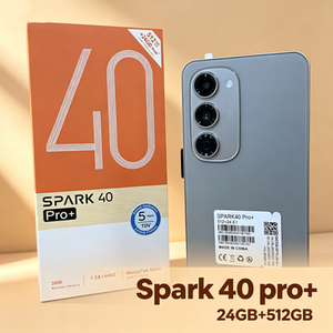 Smartphone Spark 40 Pro+ Android 14 en Oferta, Pantalla HD LTE de 6.8 Pulgadas, Deca Core, 24+512GB, Batería de 5000mAh, Español/Inglés, OEM - Product Image 3