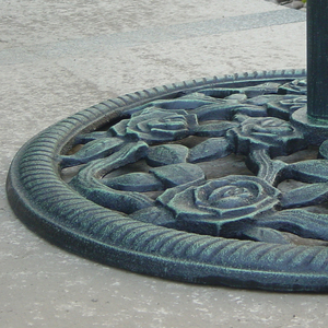 Joye Leisure Modern Cast Iron Cantilever and Banana <strong>Umbrella</strong> <strong>Base</strong> for Outdoor <strong>Patio</strong> Courtyard &amp; Park Use - Product Image 3