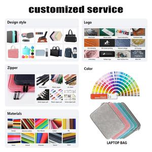 Housse d'<span class=keywords><strong>ordinateur</strong></span> portable en néoprène souple avec fermeture éclair, logo personnalisé, 12, 13, <span class=keywords><strong>14</strong></span>, 15,6, 16 <span class=keywords><strong>pouces</strong></span>, pour hommes et femmes - Product Image 3