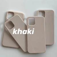 Coque souple avec anse en silicone pour iphone, compatible modèles 13, pro max, 12, 7, 8P, transparente, souple