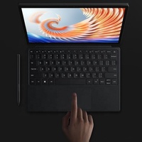 Untuk AIR Book Layar 12.4 Inci Intel 2-in-1 Laptop/Tablet Tipis Ringan Layar Sentuh untuk Video Game/Bisnis/Kerja/Pendidikan
