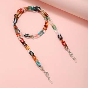 Cordón para mascarillas al por mayor, correas antideslizantes para el cuello, soporte para gafas de sol, cadena colorida para gafas de PC - Product Image 6