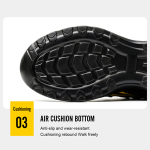 New Safety Boots <b>Men</b> <b>Work</b> Indestructible <b>Shoes</b> Sneakers Steel Toe Protective Boots Anti-smash Anti-puncture <b>Work</b> Boots - Product Image 4