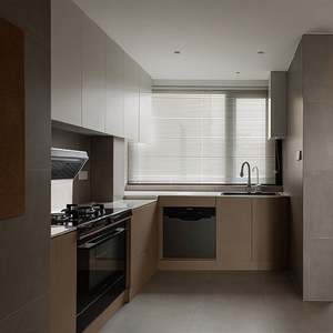 Modern Apartment Kitchen Melamine Finish Particle Board Made Complete <b>Cupboard</b> Set Good Design Kitchen Pantry Furniture - Product Image 1