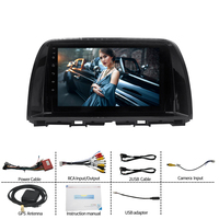 Pemutar Dvd Radio Audio Mobil Android 2 Din untuk Mazda CX-5 CX5 2012-2017 Kit Pas Dasbor Bingkai Fascia Stereo Mobil