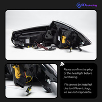 2 pièces de feux arrière AKD pour BMW F30 2013-2019, dernier style, clignotant, feu de freinage, feu de recul, accessoires de voiture modifiés