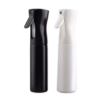 Bouteille de pulvérisation d'emballage cosmétique de faux cils de 200ml 300ml 500ml avec la sérigraphie en plastique PET de brume fine échantillon gratuit