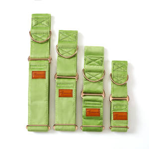 2026 डिजाइनर कस्टम नए जैविक पर्यावरण अनुकूल पॉलिएस्टर समायोज्य विरोधी ब्रेक-मुक्त कुत्ते कॉलर के लिए त्वचा के अनुकूल नरम नरम - Product Image 5