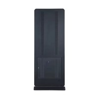Pantalla Digital LCD Tipo Tótem, Señalización Digital Comercial con Instalación de Pie para Uso en Interiores