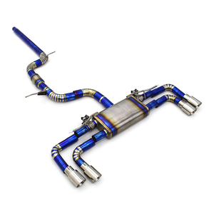 Высокопроизводительная титановая выхлопная система Valvetronic Catback для VW GOLF MK7 7R 7.5R 2.0T 2012-2019 - Product Image 1