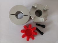 Couplage flexible en aluminium Plum, diamètre 20 mm, longueur 25 mm, connecteur moteur 6,35x10 mm, coupleur flexible pour imprimante 3D, CNC, Mac, OEM