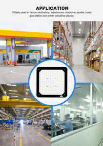 IP65 150W Station-service LED Canopy High Bay Light Corps en aluminium <span class=keywords><strong>Lampe</strong></span> d'entrepôt antidéflagrante certifiée ATEX pour l'éclairage au gaz - Product Image 6