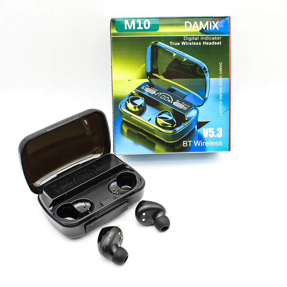 2024 TWS M10 écouteurs sans fil Bluetooth charge rapide tactile écouteur jeu 4 suppression de bruit Tws écouteurs et écouteurs M10
