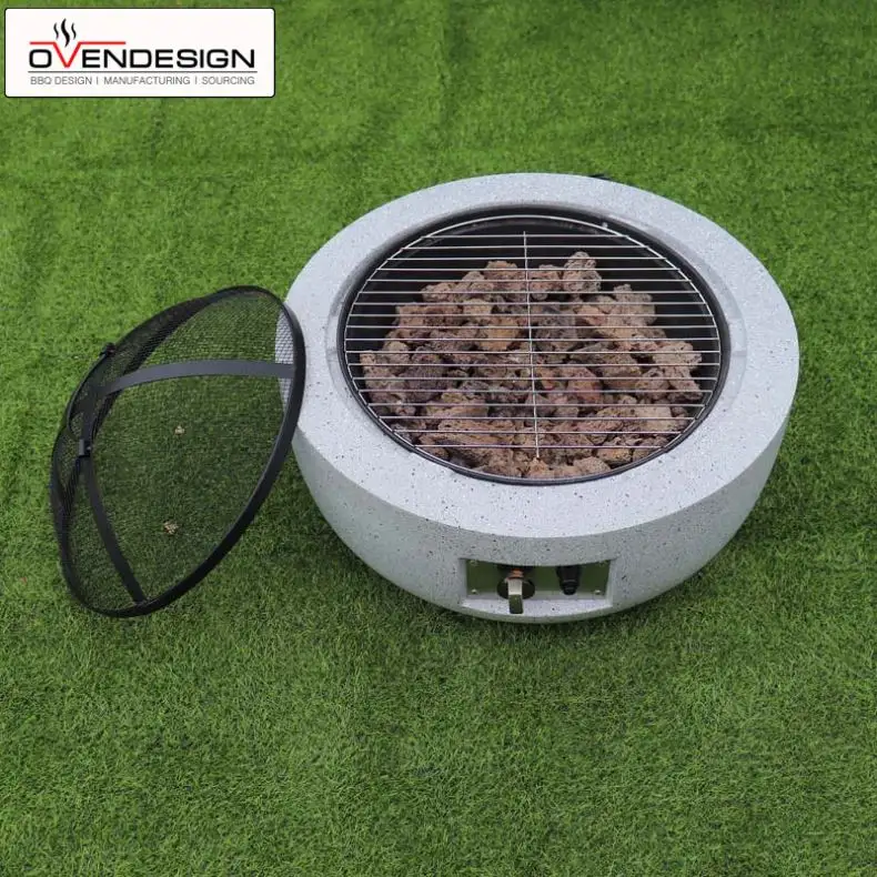 Brandneue leicht zu reinigende Mgo Feuerstelle Commercial Grill Pizza ofen Grills zum Grillen