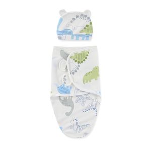 חיתול כותנה לתינוקות עם רפלוקס, שק שינה ורוד לתינוק, שמיכת עיטוף ליילוד, חיתול מתכוונן - Product Image 6