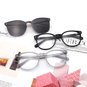 Kính Râm Acetate Phân Cực Kẹp Từ Tính Khung Tròn Theo Yêu Cầu Theo Xu Hướng - Product Image 6