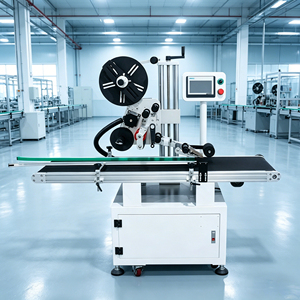 Máquina Aplicadora de Etiquetas Automática, Etiquetadora Lateral para Productos de Metal y Vidrio, Alta Productividad, Etiquetadora Profesional para Papel - Product Image 1