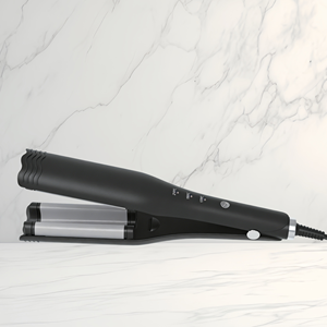 Fer à boucler compact OEM, idéal pour les voyages, 3 réglages de température, tension universelle, ion négatif, arrêt de sécurité - Product Image 1