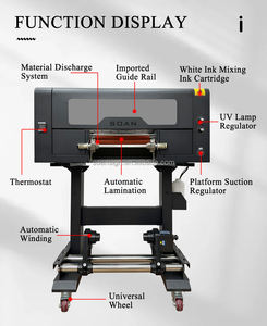 Горячая распродажа, 12 дюймов, <span class=keywords><strong>2</strong></span> в 1, Золотая фольга, машина для печати этикеток, рулон, размер A3, УФ, DTF принтер, печатная машина для флаконов для духов - Product Image 2