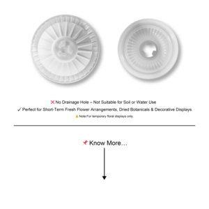 Vaso/Contenitore in Plastica Ecologico Leggero e Durevole a Forma di Urna Romana, Misura Standard Piccola, <span class=keywords><strong>per</strong></span> Decorazioni Casa/Matrimonio - Product Image 6