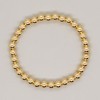 Bracelets en perles de forme boule bohème plaqués or Artivelle, faits à la main, Pulsera <span class=keywords><strong>dorée</strong></span> élastique, <span class=keywords><strong>bijoux</strong></span> simples pour les voyages, pour un anniversaire - Product Image 5