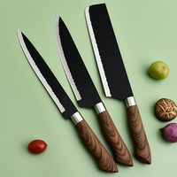 Ensemble de couteaux de chef 6 pièces en gros-couteaux de cuisine en acier inoxydable de 8 pouces avec boîte-cadeau