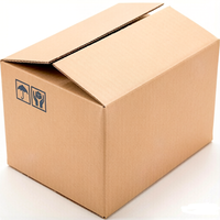 Caja de Envío Corrugada Resistente, Embalaje de Cartón, Tamaño Personalizado OEM para Logística de Comercio Electrónico, Almacenamiento y Entrega
