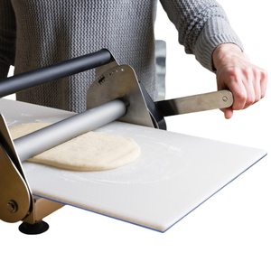 <span class=keywords><strong>Laminoir</strong></span> à pâte <span class=keywords><strong>professionnel</strong></span> de comptoir pour pizza et croissant, petit équipement de boulangerie commerciale, pour usage domestique, pour la pâte à pâtisserie faite maison à partir de farine - Product Image 3