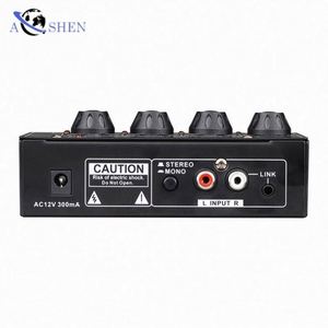 Amplificateur de casque professionnel portable 4 canaux pour moniteur audio - Product Image 5