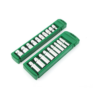 Jeu de douilles hexagonales métriques personnalisées de 1/2 pouce avec têtes de clé pour réparation automobile, fabriqué au Shandong - Product Image 1