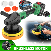 Polisseuse sans fil 20V au lithium-ion pour le detailing automobile, le lustrage, l'élimination des rayures et le nettoyage des salles de bain