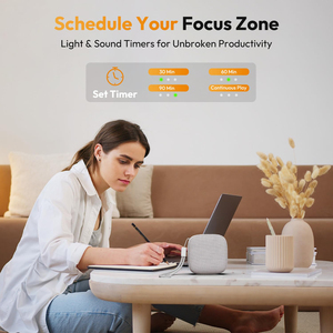 Mini Travel Sleep Sound Machine, 52-Hour Rechargeable Noise Machine, 21 High Fidelity Soothing Sounds, Headphone Port, Timer - Product Image 3