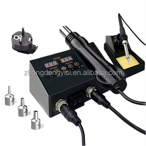 Estación de Soldadura 2 en 1 Multifuncional 8898 ESD con Aire Caliente para Reparación de Teléfonos Móviles, Soldadura SMD BGA, Pistola de Aire Caliente - Product Image 4