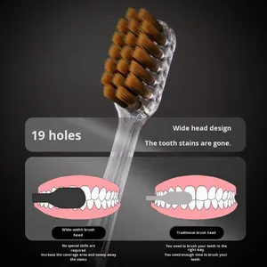 <span class=keywords><strong>Cepillo</strong></span> de <span class=keywords><strong>dientes</strong></span> de cerdas suaves para adultos portátil para uso doméstico, caja de regalo desmontable para viajes de negocios, <span class=keywords><strong>cepillo</strong></span> de <span class=keywords><strong>dientes</strong></span> para herramientas de limpieza bucal - Product Image 3