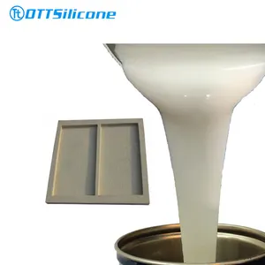 مطاط السيليكون السائل RTV2 لتشكيل القوالب/الخرسانة/الحجر الاصطناعي/نمذجة الجبس - Product Image 2