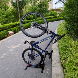 Support de stationnement pliable et réglable VITAI 3 en 1 en acier au carbone durable pour vélos de montagne, vélos de route et vélos à pneus larges – Idéal pour l'intérieur - Product Image 6