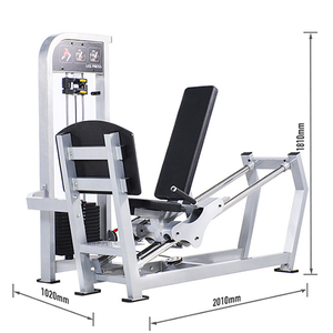 Equipo de Gimnasio Comercial para Entrenamiento de Fuerza, Máquina de <span class=keywords><strong>Prensa</strong></span> de Piernas Sentado y <span class=keywords><strong>Hack</strong></span> Squat, Equipo de Ejercicio Físico - Product Image 5
