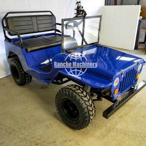 Jeep Eléctrico RC Clásico Barato para Turismo, Vehículo Todoterreno para Adultos, Certificado CE, Garantía de 2 Años, Batería de Plomo-Ácido 2/4/6 - Product Image 3