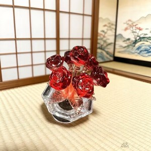 Ensemble de plusieurs ornements végétaux en cristal, décoration en cristal artificiel pour salon, bureau, cadeau d'anniversaire - Product Image 2