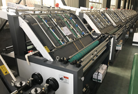Machine de stratification de cannelure semi-automatique de boîte ondulée de haute qualité