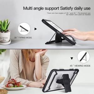 เคสแท็บเล็ตพรีเมียมแบบทนทานยอดนิยมสำหรับ Apple iPad รุ่นที่ 10 ขนาด 10.9 นิ้ว พร้อมขาตั้ง ที่ใส่ปากกา และสายคล้องมือ - Product Image 3