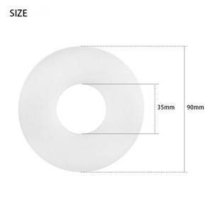 Bague d'étanchéité en silicone de 3 pouces pour vanne de vidange <span class=keywords><strong>TOTO</strong></span> Kit de réparation de toilettes étanche adapté aux pièces de rechange durables de salle de bain CW886B/CW988B - Product Image 2