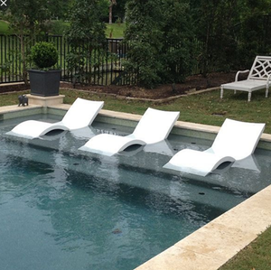 Lettino Prendisole di Lusso per Piscina, Resistente ai Raggi UV, <span class=keywords><strong>Sdraio</strong></span> Galleggiante per Acqua, Sedia <span class=keywords><strong>da</strong></span> Piscina per Villa - Product Image 2