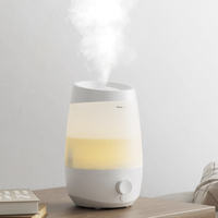 2.5L pp matériel humidificador lumière colorée humidificateur d'air électrique pour la maison de chambre