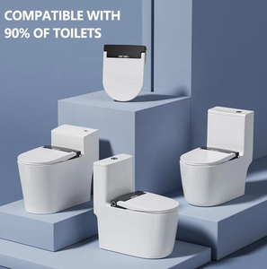 Asiento de Inodoro Inteligente de Lujo en Forma de U, Alargado, Multifunción, con Calefacción Automática, Secado y Bidé, con Control Remoto - Product Image 2